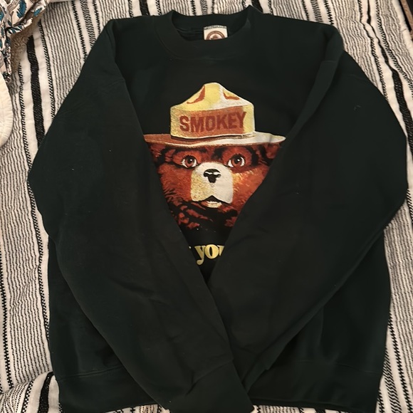 Vintage Smokey Bear Crewneck Sweatshirt - Picture 4 of 6